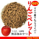 小動物 犬 おやつ 無添加 りんごペレット 100g 無添加りんご100% 国産りんご果汁使用 アップルファイバー おやつ 食物繊維 うさぎ デグー ハムスター 犬【DBP】