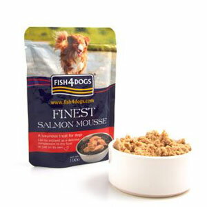 【グッドスマイル】【ケース販売】フィッシュ4 サーモンムースドッグ【100g×6】JAN:5060084827363【G】