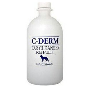 【増税による値上げはしていません】【PET】【送料無料】【C-DERM】イヤークレンザー【32オンス(946ml)】JAN:0746495672109【P】