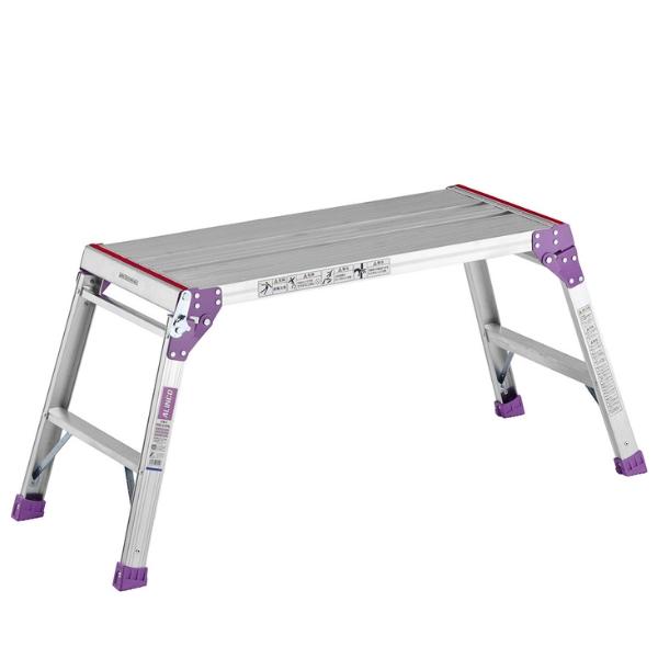 【在庫有・即納】アルインコ ALINCO アルミ足場台 3段 洗車台 作業台 洗車 掃除 清掃 アルミ ブラック PXGV910BK【沖縄・離島不可】