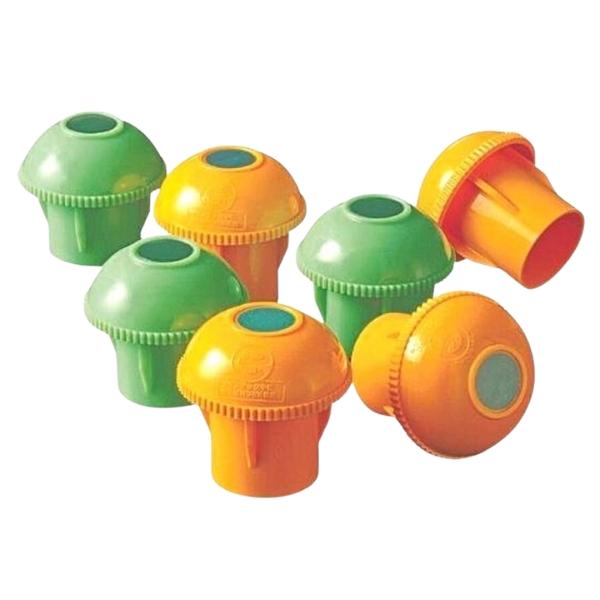 Rakuten - アラオ エコキャッピカ 緑 D19〜D25 48.6φ単管兼用 AR-0085 200個セット