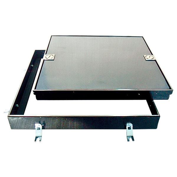 第一機材(DKC) MKP-7S-N フロアーハッチ ハンドル付 500用 Pタイル貼物用 簡易密閉型(一般型) 屋内用 ..