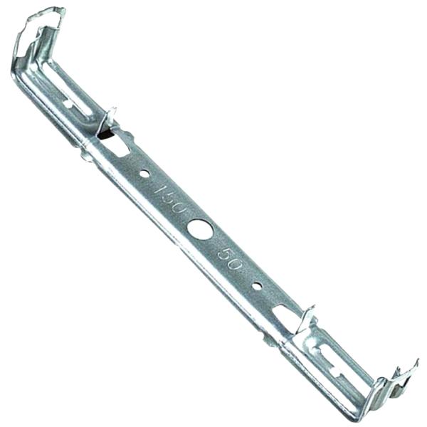 【在庫確認商品】フリーパネル 高防錆EF-120 ロック付セパ φ13芯穴 200入 EF120-50メッキ ロックセパZ ZAM 上下止め金具 鋼製型枠