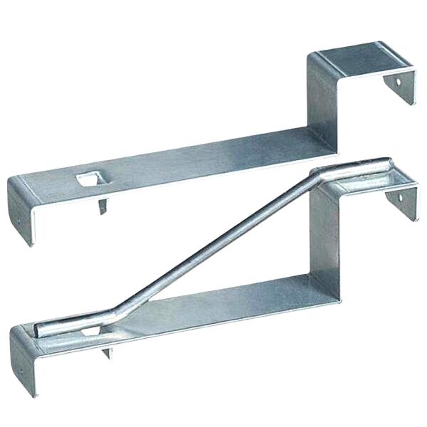 【受注生産】フリーパネル 上部段違固定セパ パネル受巾50mm 基礎巾190mm 段差100mm 釘穴有 20入 50-190-100 鋼製型枠