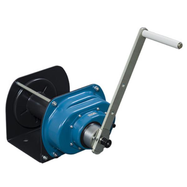 富士製作所 ポータブルウインチ PW-500N 特殊作業用ウインチ 空転引出し 無負荷時のロープ繰出し