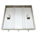 カネソウ フロアーハッチ MSES-M-450 充填用 屋内用 一般形 ステンレス製 把手ロック式