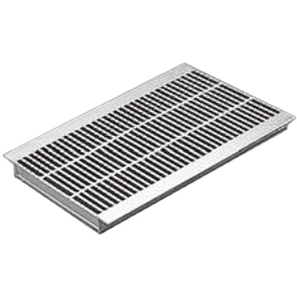 カネソウ スチール製グレーチング 細目滑り止め模様付 歩道U字溝用 QXHU-1519 T-6仕様