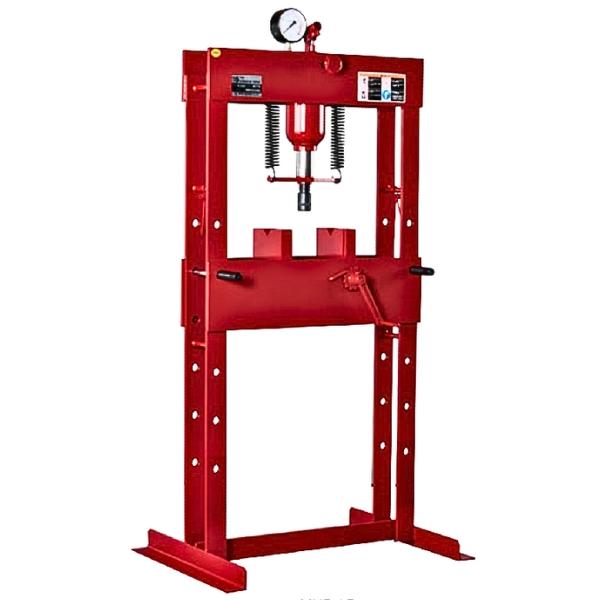 マサダ製作所 MHP-15 15TON 手動式門型矯正油圧プレス