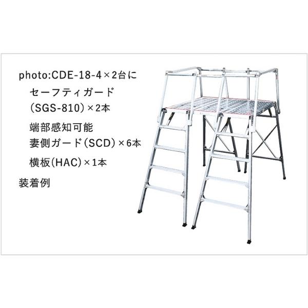 ナカオ HAC CDE用連結ブリッジ 横板 飛龍用作業台オプション