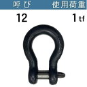 JIS規格シャックルBC 生地 呼び：12 使用荷重：1[tf] JIS規格 JISシャックル BCシャックル コンドーテック