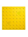 エコ点字パネル 400角 ポイントタイプ (再生エラストマー樹脂)