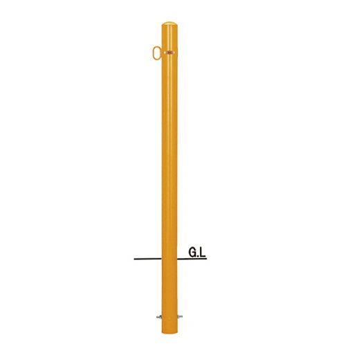 帝金 バリカー ピラー型 52-A片フック 法人限定