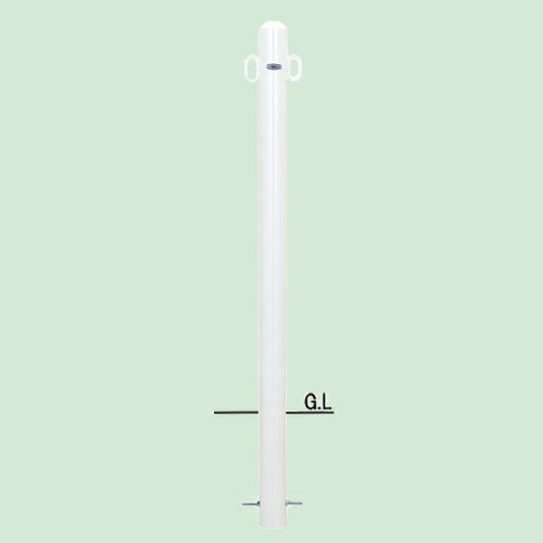 帝金 バリカー ピラー型 52-A白 法人限定