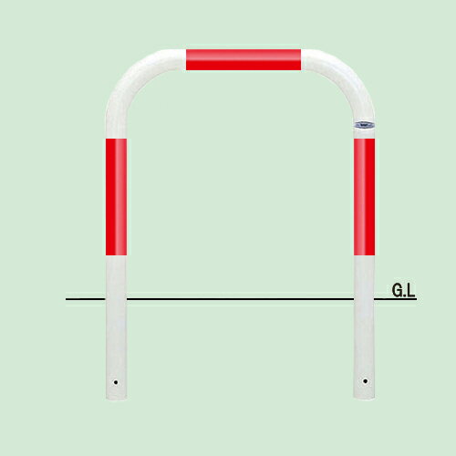 帝金 バリカー 横型 82-A赤白 法人限定