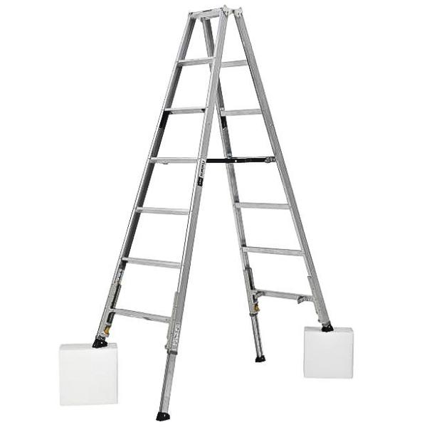 アルインコ 軽量型 伸縮脚付専用脚立 KARU240 7段 7尺・8尺