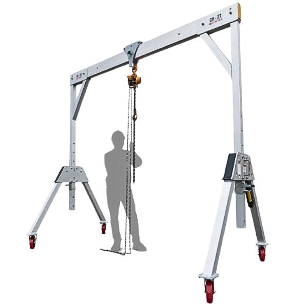 アサダ ガントリー0.75t4m S785313 門型リフター