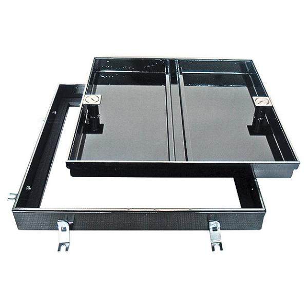 第一機材(DKC) MKP-8S-N フロアーハッチ ハンドル無し 450用 ステンレス目地 モルタル充填用 簡易密閉..