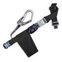 藤井電工 リトラ TB-RN-OT590 Mサイズ 黒 ワンタッチバックル 墜落制止用器具 胴ベルト型