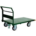 ハマコS.S 鋼板製台車 SC-248U-L 固定ハンドルタイプ 積載荷重170kg ウレタン車輪 ハンマーロック取付(4)