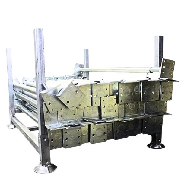 ホーシン サポート整理台 50本用 長尺資材の整理・保管・梱包・運搬器具 サポート収納