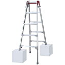 長谷川工業 RYZ-d はしご兼用伸縮脚立 RYZ-15d 5尺 最大100kg ワンタッチバー付