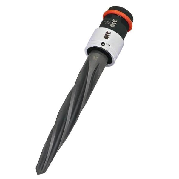 Rakuten - イチネンMTM 4W-BRSP220S MUSTTOOL スパイラルブリッジリーマ+アダプターセット インパクトレンチ用 Φ22mm 差込角12.7mm スパイラルリーマ 19979