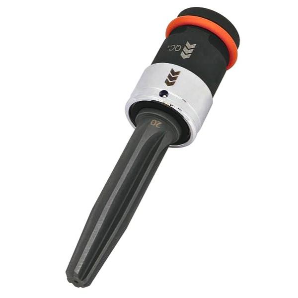 乐天商城 - イチネンMTM 6W-BRS220S MUSTTOOL ブリッジリーマ+アダプターセット インパクトレンチ用 Φ22mm 差込角19.0mm ボルト穴修正用 19982