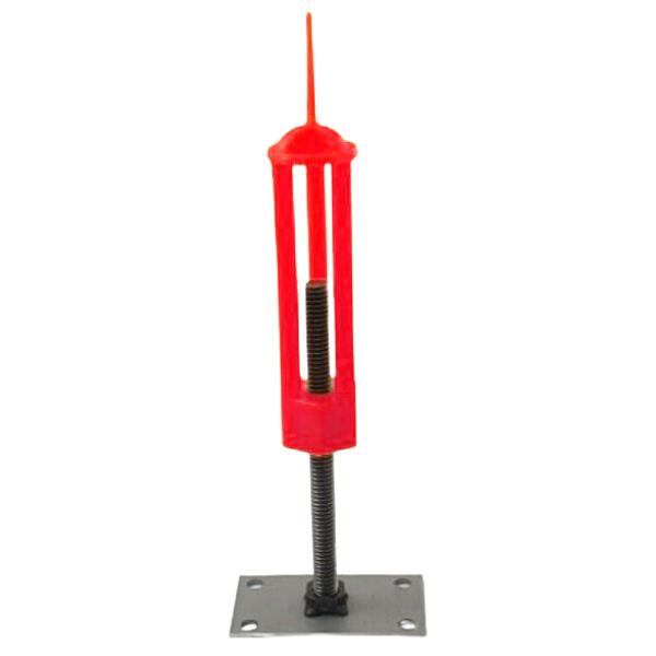 Rakuten - 【受注生産】乾産業 天端ポイントPL付 ポリ式 H200 赤 入数100個 伸縮範囲180〜220
