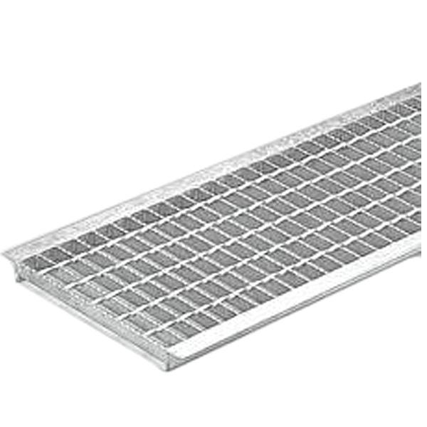 【受注生産】カネソウ スチール製グレーチング 滑り止め模様付 歩道U字溝用 HXUM-P-23019 クッション付き