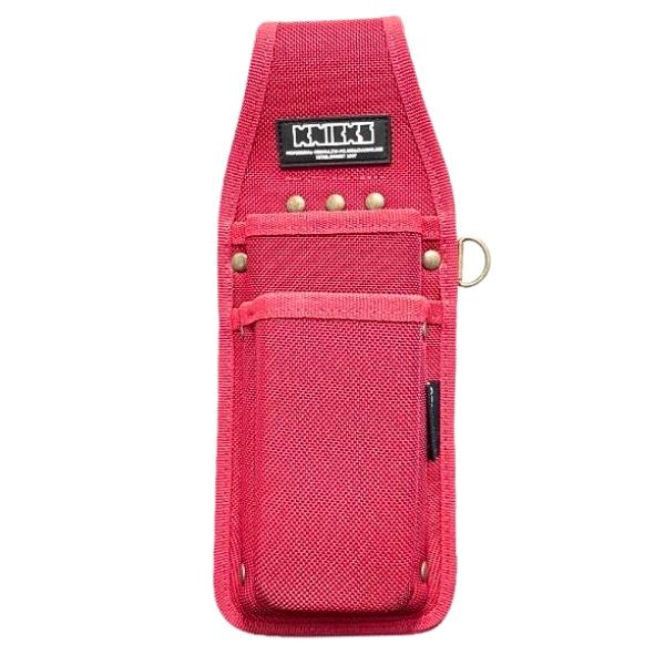 Rakuten - ニックス BAR-102GB EVA・コーデュラバリスティック生地 底付フリー2Pホルダー レッド 撥水加工 工具差し 工具ホルダー 汎用収納 電工用