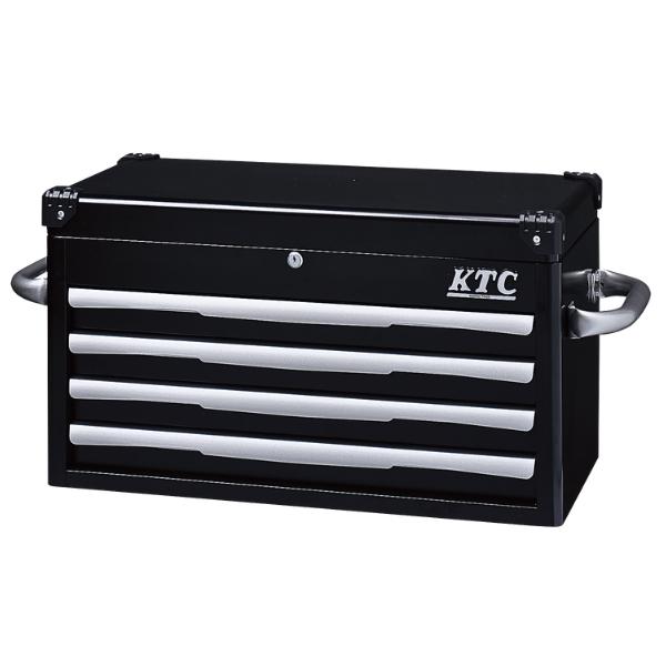 KTC 工具箱 EKR-1004BK トップチェスト 4段4引出し ブラック