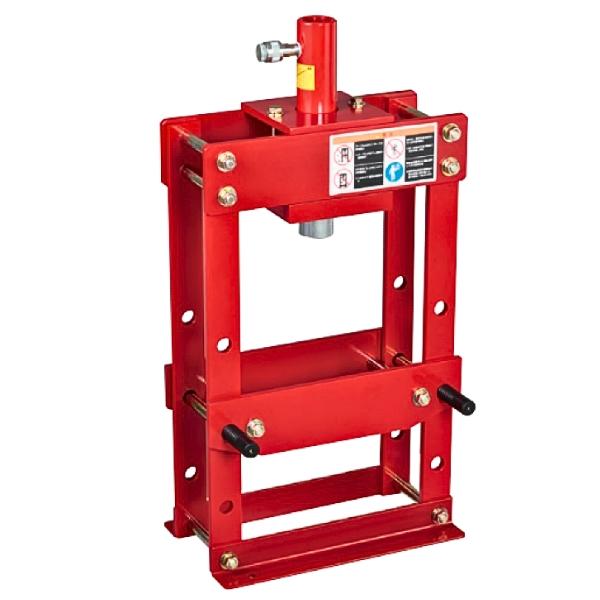 マサダ製作所 MTP-10EP-A 10TON 卓上矯正油圧プレス 電動ポンプ付き フットスイッチ