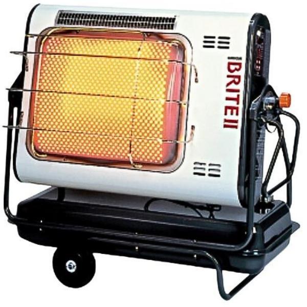 オリオン ジェットヒーター HR330H BRITE2 木造48坪 コンクリート66坪 赤外線ヒーター 熱出力38.8kW〜28.1kW