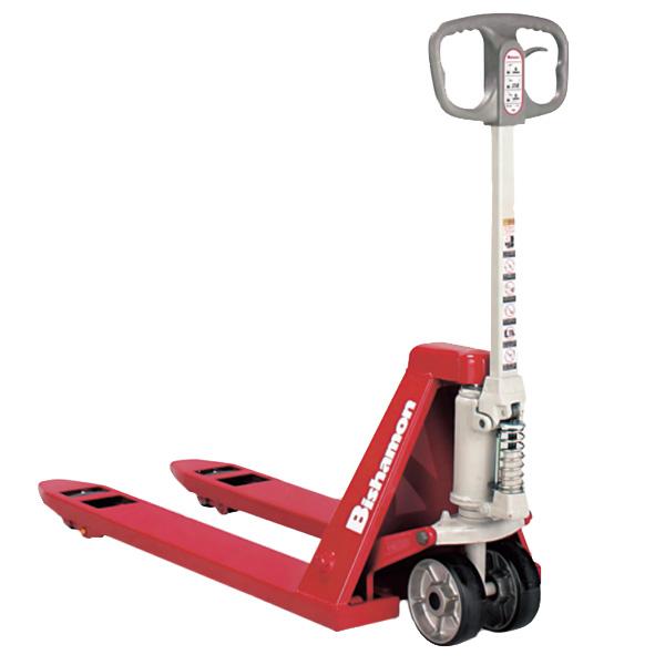 スギヤス ビシャモン ハンドパレット トラック 標準タイプ BM08-46M 最大積載能力 800kg フォーク最低高さ80mm パレット運搬 頑丈 軽量 小回り