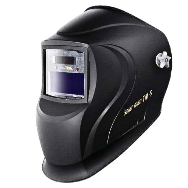 サンピース 高速遮光面 ソーラーマン TM-5 キャップ型 TM-5H ヘルメット取付型 遮光 8〜13 高速遮光1/20000秒 CUT対応 ワイド視野 液晶自動溶接面