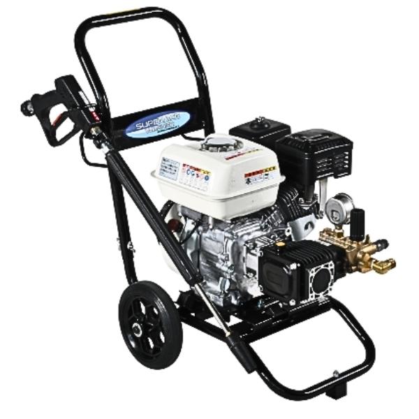 Rakuten - スーパー工業 SEC-1020-2N エンジン式高圧洗浄機 コンパクト＆カートタイプ