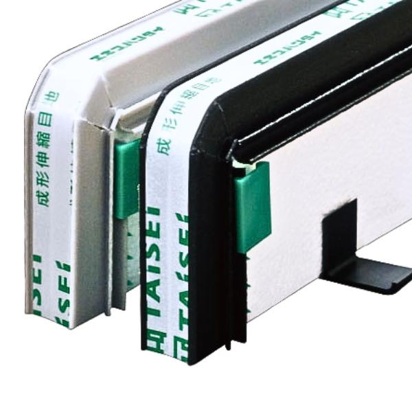 タイセイ エキスパンタイTP20 コーナーキャップ付き アンカータイプ ブラック H60~100 キャップ幅20mm 長さ1400mm 20本入 成形伸縮目地材