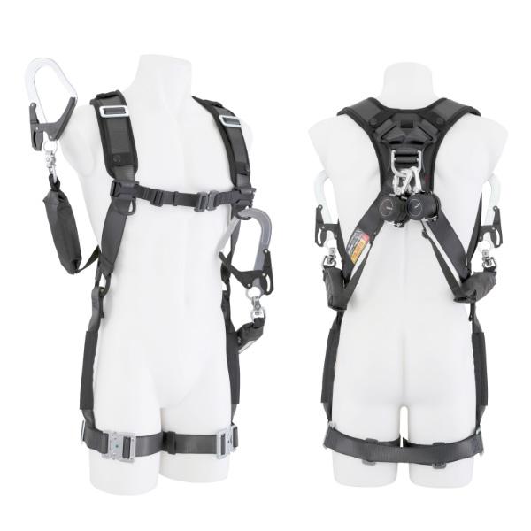 Rakuten - タジマ ハオルハーネスHS 黒 KR150FA シングルL5 ダブルセット A1HSKR-WL5BK TAJIMA