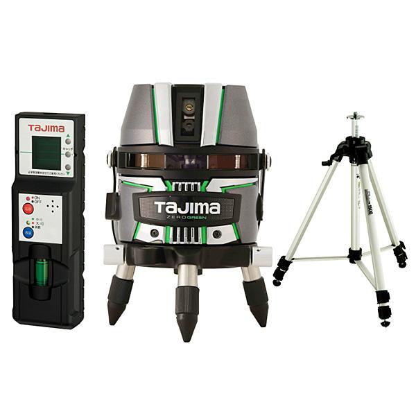 タジマ ZERO GREEN ジンバルKJY レーザー墨出し器 受光器・三脚セット ZEROG2-KJYSET