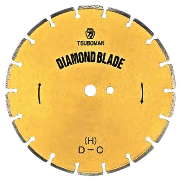 Rakuten - ツボ万 ダイヤモンドカッター 大口径ブレード H-18×7.5×27 Hタイプ 乾式用 セグメントタイプ 18”×3.5×7.5×27.0 TSUBOMAN