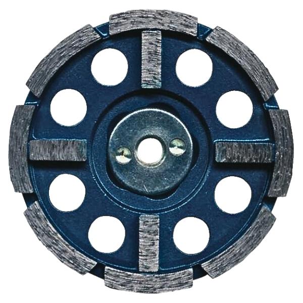 ツボ万 SAポリッシャ十字100 SA-100C 100×4.5×7×SAリング リング内穴径15mm コンクリート 重研削用 電動グラインダ専用 TSUBOMAN