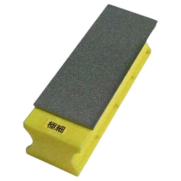 乐天商城 - ツボ万 アトマ1/4 台付 甲丸型 極細目 #1200 ATM1/4R-12D サイズ37.5×117×32mm 汎用・金型・金属・包丁研磨 TSUBOMAN