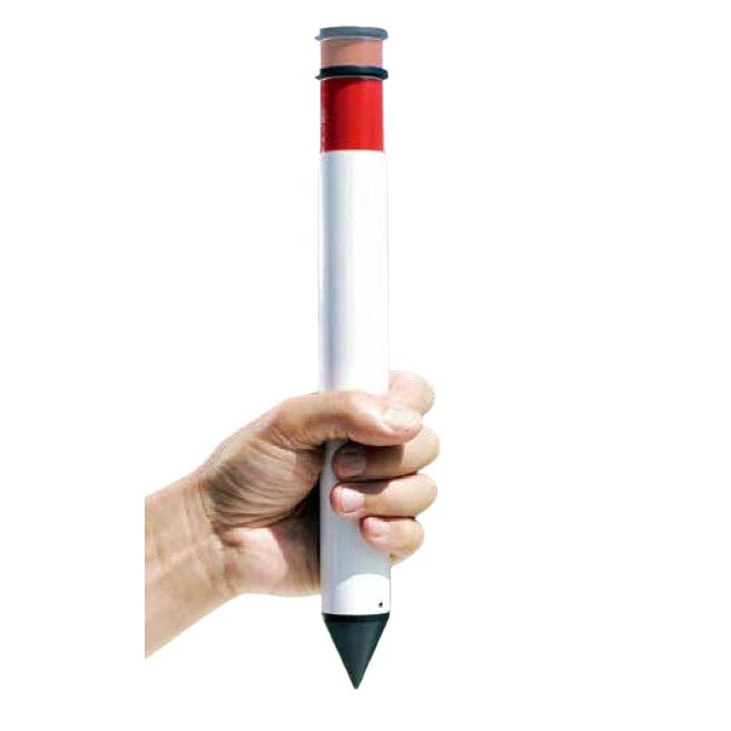 ハンディ測量ポール 3m15本継 HHDP3-15 グラスファイバー製 360g 収納ケース付き