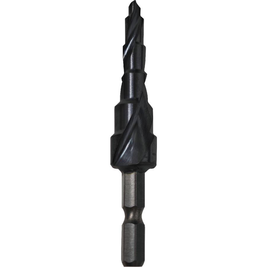 エホート EBK-414M ステン用痛快バカ穴ドリル サイズ4/8/7/9/12/14mm 径間ピッチ8mm 段数6 全長80mm EFFORT ※メール便をご希望の方は、ご注文手続画面の配送方法より「追跡可能メール便」をご選択ください。