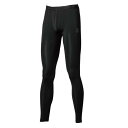 (2個までメール便選択可) おたふく手袋 JW-642 BTパワーストレッチ デオドラント ロングパンツ 11.ブラック 夏用インナー S~3L BODYTOUGHNESS