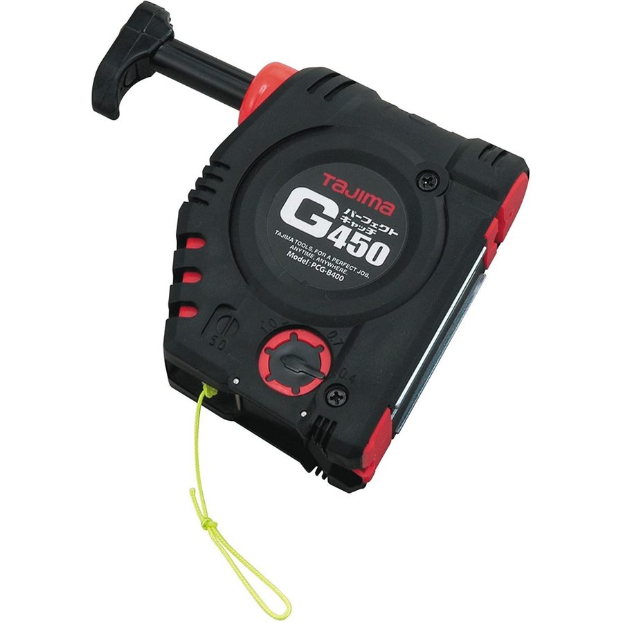 TAJIMA タジマ パーフェクトキャッチG450 クイックブラ付4.5m 赤 振下げ高さ4.5m PCG-B400R