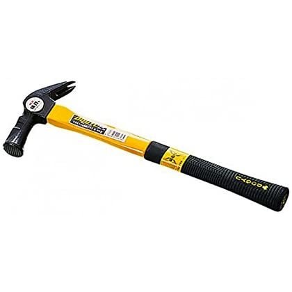 DOGYU 土牛産業 00617 マグネット付角柄グラスパネ 中すべり無 全長390mm 頭長138mm 口径29mm 重量680g