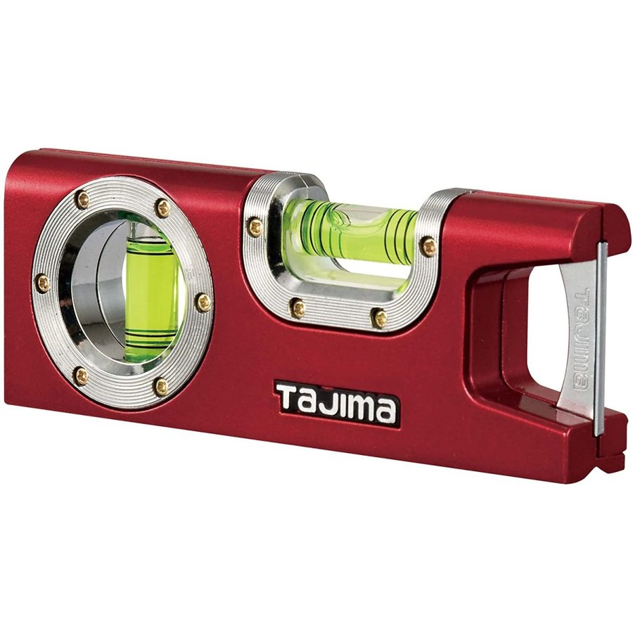TAJIMA タジマ モバイルレベル 120 ML-120 赤 120mm 重量150g