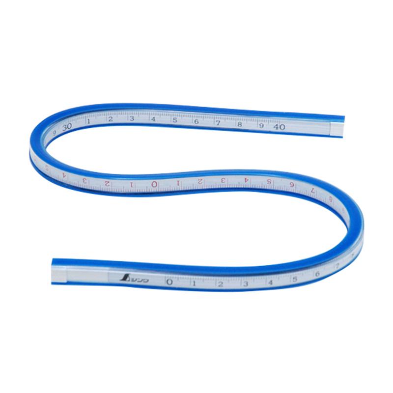 【メール便発送可】シンワ測定 74845 自在曲線定規 40cm 目盛付※メール便をご希望の方は、ご注文手続画面の配送方法より「追跡可能メール便」をご選択ください。