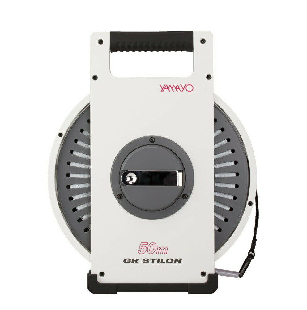 YAMAYO ヤマヨ測定機 GRスチロン 50m NR50GR ナイロンコート鋼製巻尺 テープ幅10mm 厚さ0.5mm